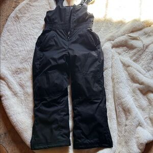 L.L. Bean Black Snow Bib